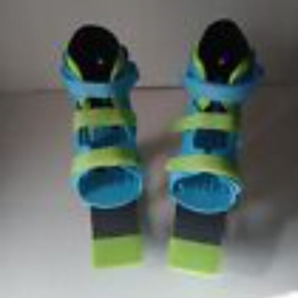 Madd Gear Boosters Bouncing Boots light blue/gre -Age 5+ Kangaroo Jumping Boots - Picture 6 of 6